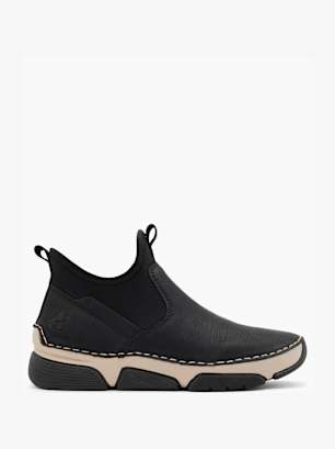 Rieker Slip On Sneaker Schwarz