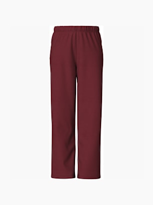 PIECES Pantalon en tissu Bordeaux