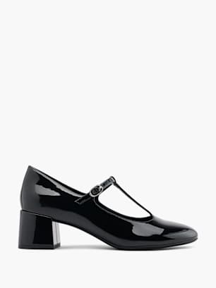 Graceland Spangenpumps Schwarz