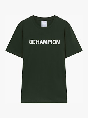 Champion T-Shirt Dunkelgrün
