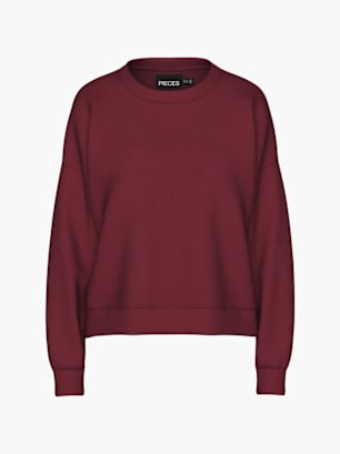 PIECES Sweatshirt Bordeaux