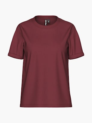 PIECES Tee-shirt Bordeaux