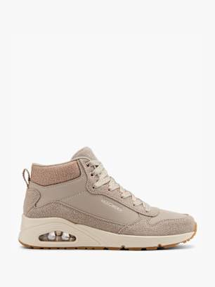 Skechers Hoher Sneaker Taupe