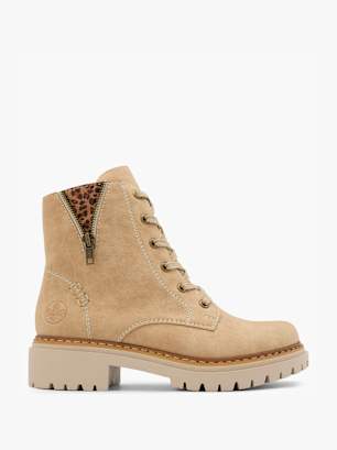 Rieker Bottes à lacets Marron