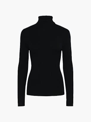 PIECES Longsleeve Schwarz