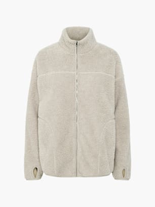 PIECES Veste polaire Gris