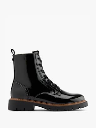 Graceland Bottes à lacets Noir