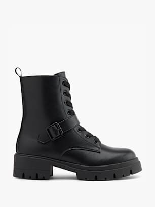 Catwalk Schnürboots Schwarz
