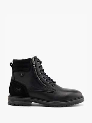 Mustang Schnürboots Schwarz