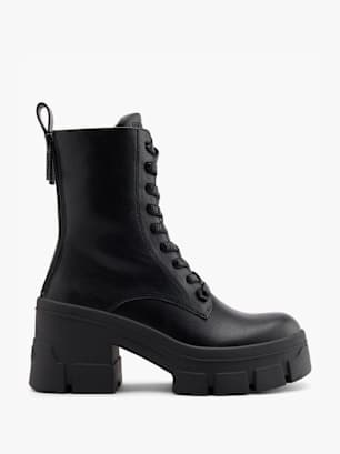 Buffalo Schnürstiefelette Schwarz