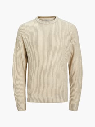 JJ Rebel Pull en mailles Beige