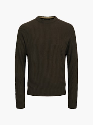 JJ Rebel Strickpullover Braun