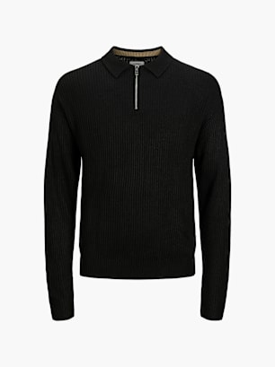 JJ Rebel Strickpullover Schwarz