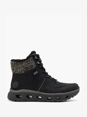 Rieker Sport Schnürboots Schwarz