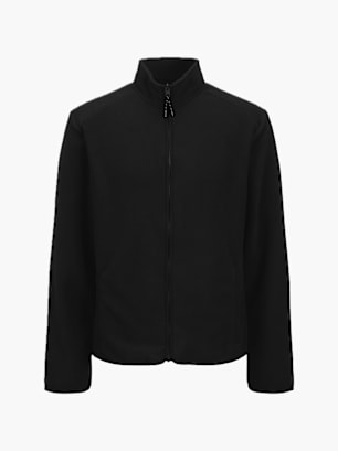 JJ Rebel Fleecejacke Schwarz