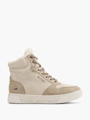 Mustang Baskets montantes Beige