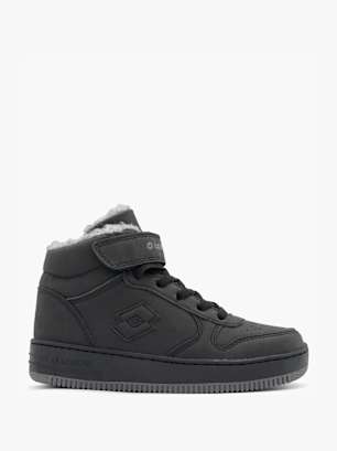 Lotto Hoher Sneaker Schwarz