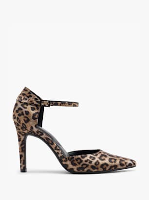 Catwalk Spangenpumps Braun