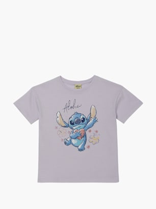 Stitch T-Shirt Lila
