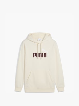 PUMA Sweat à capuche Blanc cassé