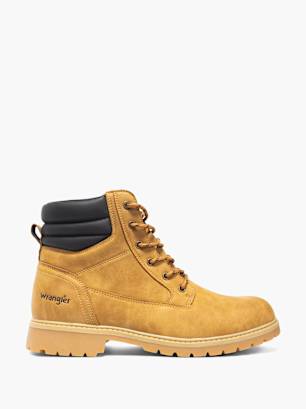 Wrangler Bota con cordones Mostaza
