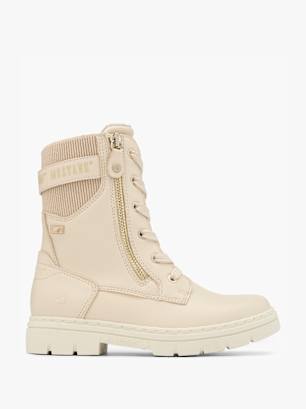 Mustang Schnürboots Beige