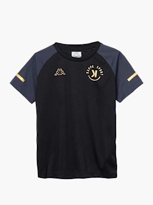 Kappa T-Shirt Schwarz