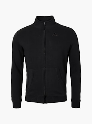 Kappa Fleecejacke Schwarz