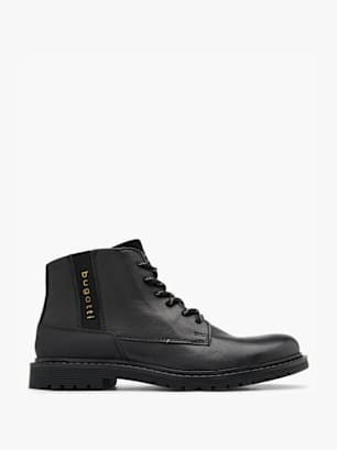 bugatti Schnürstiefelette Schwarz