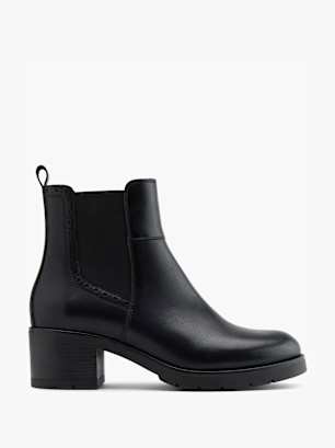 5th Avenue Stivaletto chelsea con tacco Nero