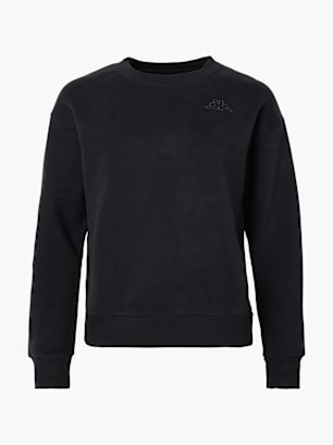 Kappa Sweatshirt Schwarz