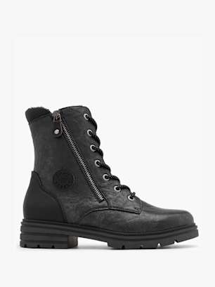 Easy Street Bottes à lacets Noir