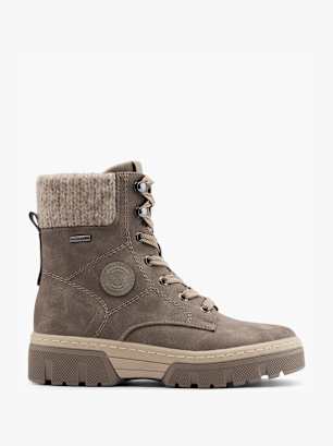 Easy Street Bottes à lacets Taupe