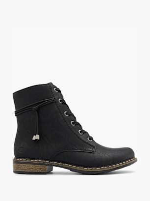 Rieker Schnürboots Schwarz