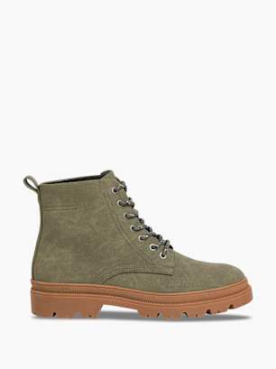 Jack + Jones Botki sznurowane Oliwkowy
