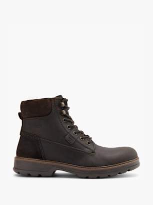 Camel Active Bottes à lacets Marron