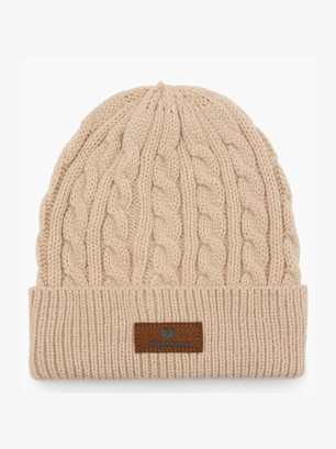 elefanten Strickmütze Beige