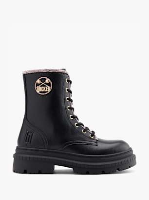 Wicked Bottes à lacets Noir