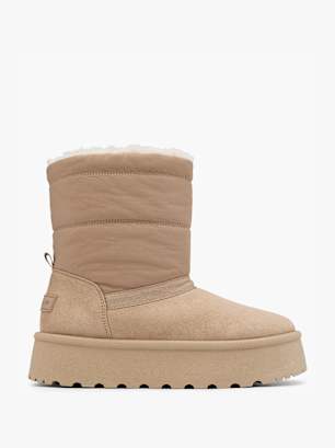 TOM TAILOR Vinterstøvle Beige