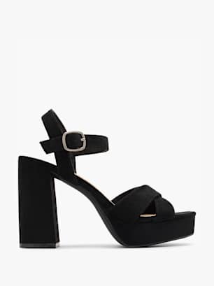 Graceland Zapatos abiertos de tacón Negro