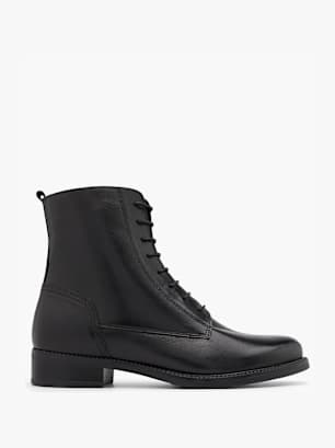 5th Avenue Ankelboot med snörning Svart