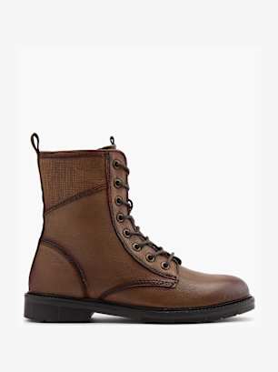 ESPRIT Schnürstiefelette Braun