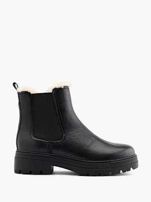 5th Avenue Stivaletto chelsea con tacco Nero
