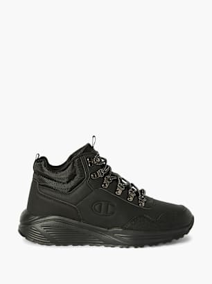 Champion Hoher Sneaker Schwarz
