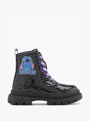 Lilo & Stitch Botki sznurowane Czarny