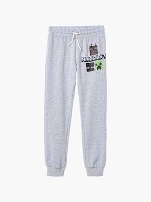 Minecraft Jogginghose Grau