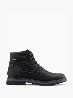 AM SHOE Schnürboots Schwarz