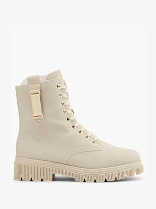 s.Oliver Schnürboots Creme
