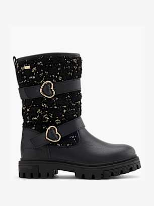 TOM TAILOR Wysokie kozaki Czarny