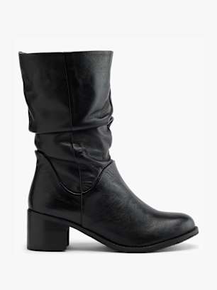 5th Avenue Weitschaftstiefel Schwarz